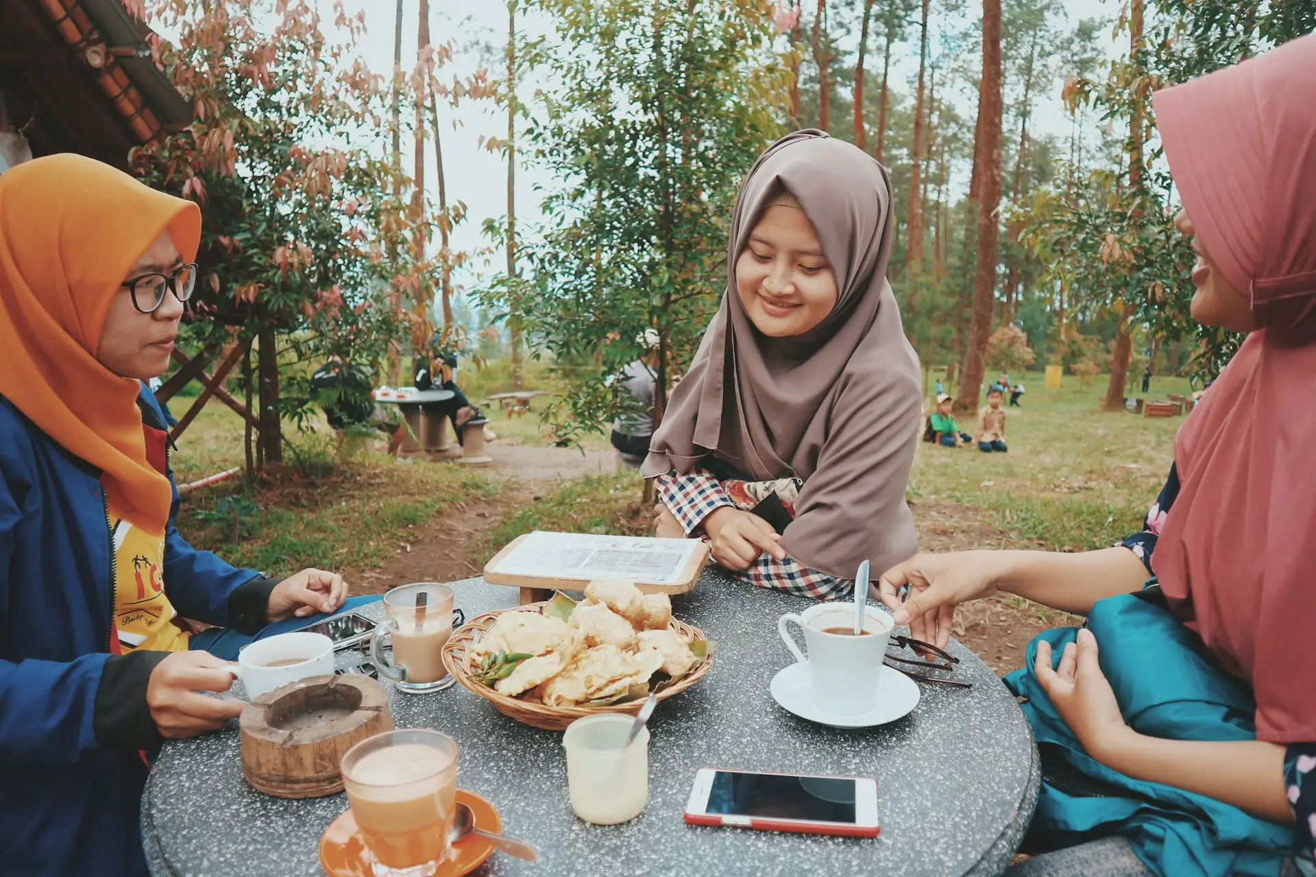 corporate retreat in nature